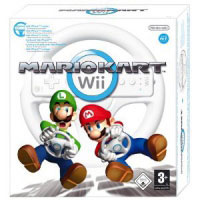 Nintendo Mario Kart + Wii Wheel (Wii) (2123041) Nintendo Mario Kart + Wii Wheel (Wii) (2123041)
